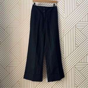 Robert Rodriguez Black Wide Leg Pants